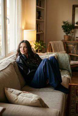 Karla Linen Leather - Living Room Relaxation [VAR:2]